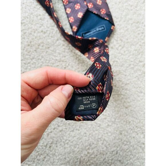 ERMENEGILDO ZEGNA Mens Silk Neck Tie - Picture 5 of 7